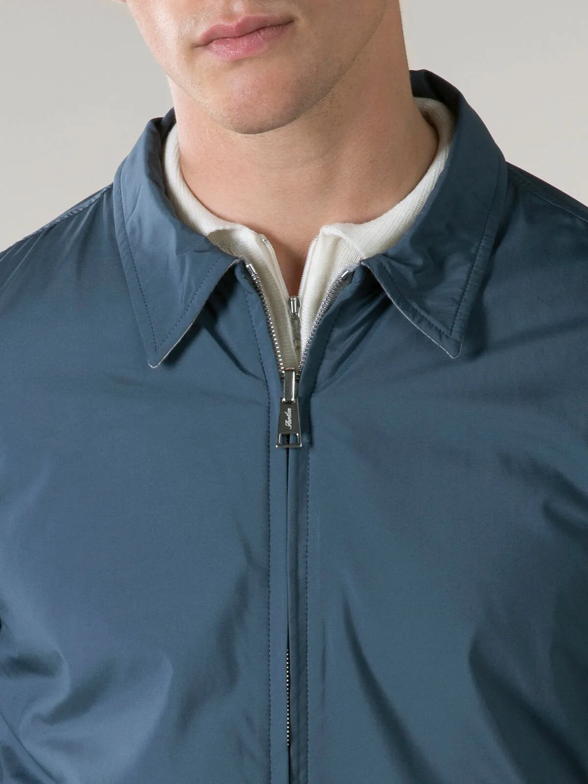 Steel Blue Reversible Voyager Jacket