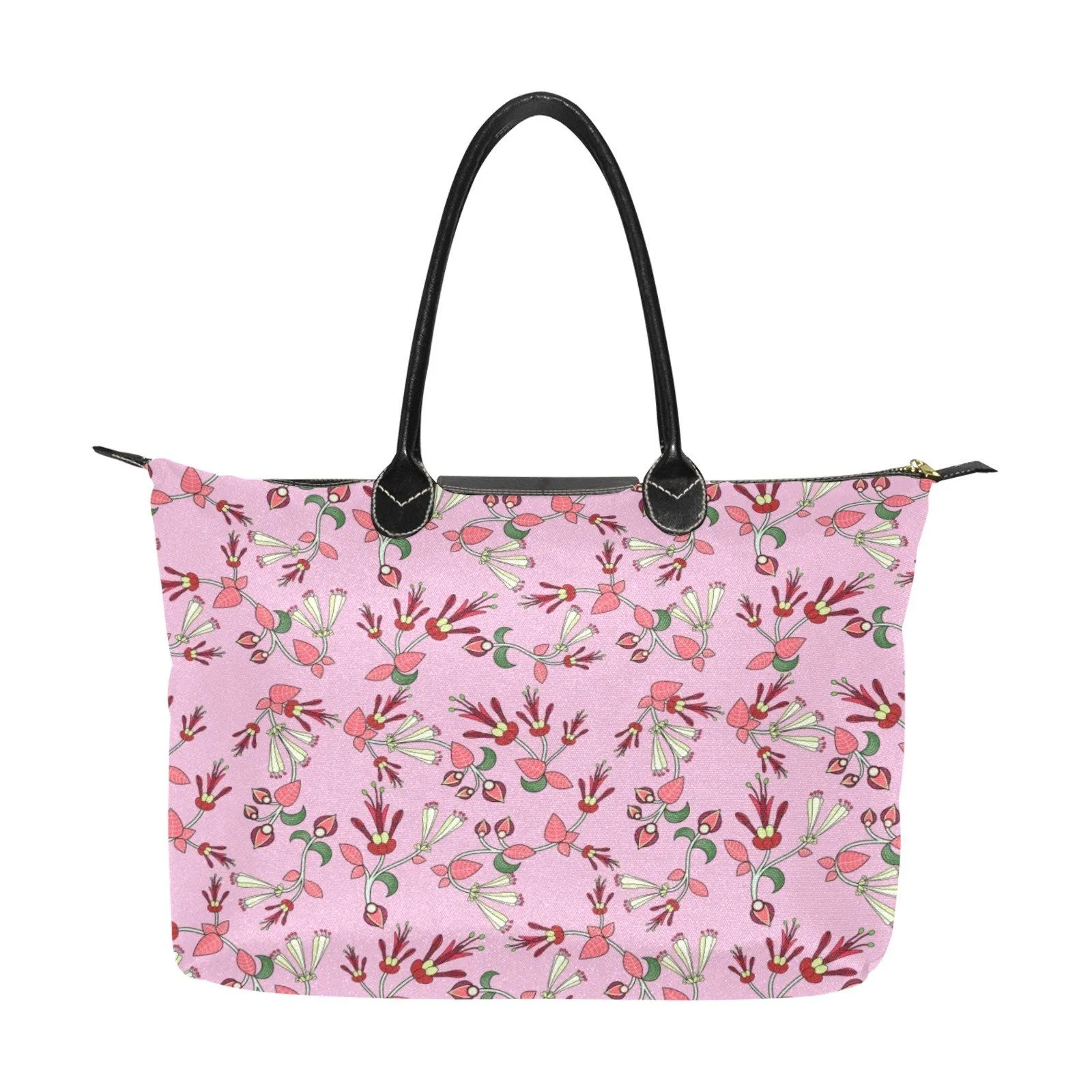 Strawberry Floral Single-Shoulder Lady Handbag