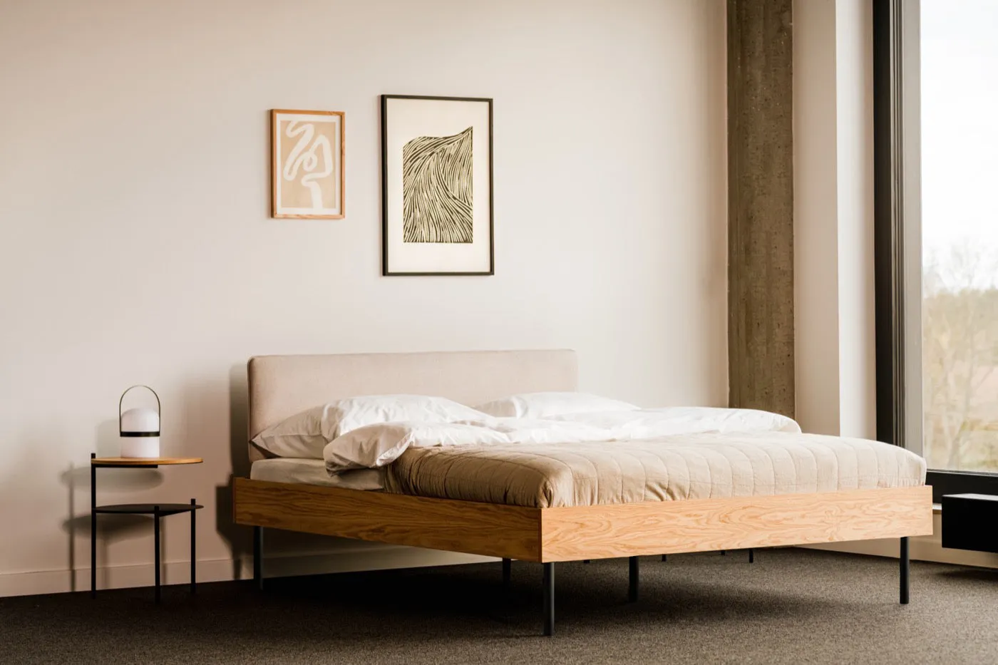 Streiko Bed Oak