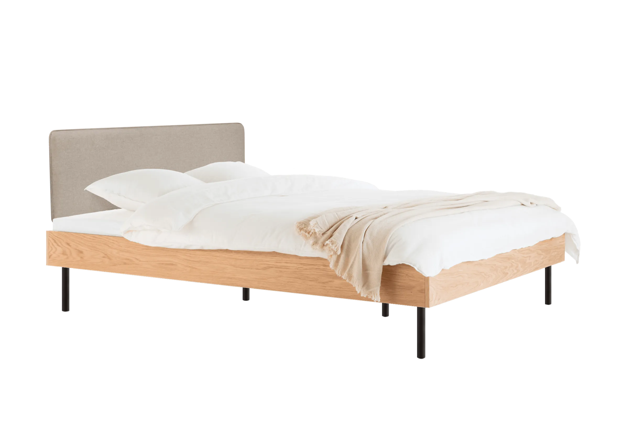 Streiko Bed Oak