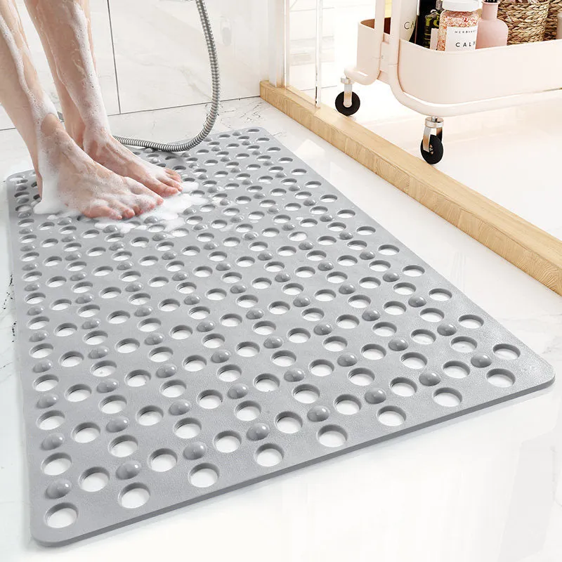 Suction Non-Slip Bath Mat Grey