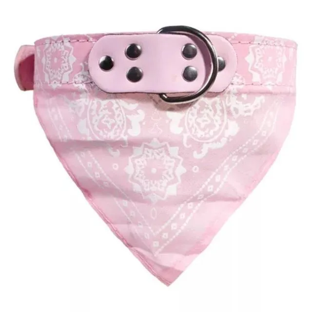 SUPREPET Adjustable Bandana Dog Collar - Fashionable & Comfortable Fit!