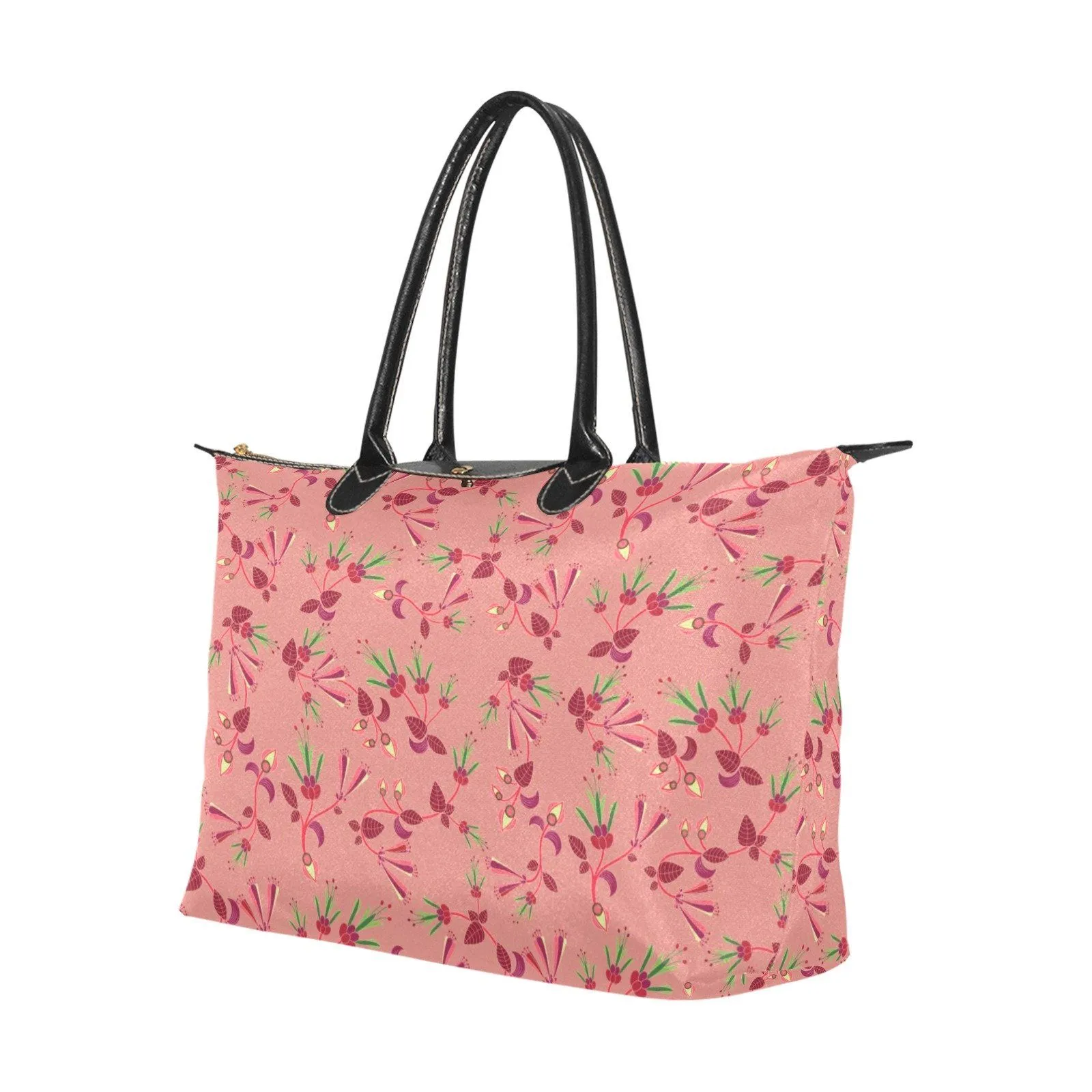 Swift Floral Peach Rouge Remix Single-Shoulder Lady Handbag