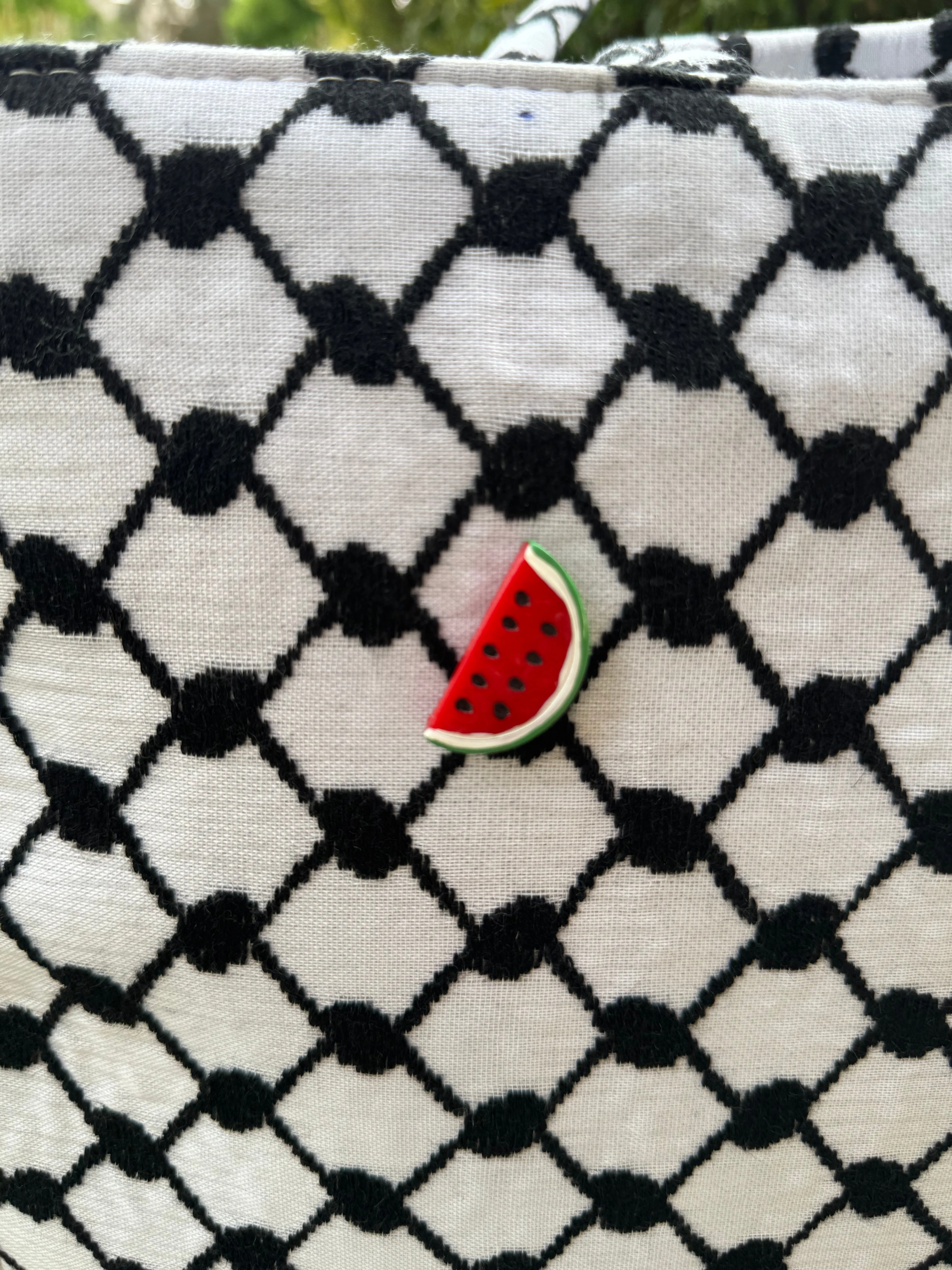 Symbolic Watermelon Pin