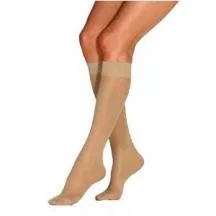 UltraSheer Women's Knee-High Moderate Compression Stockings Medium, Suntan