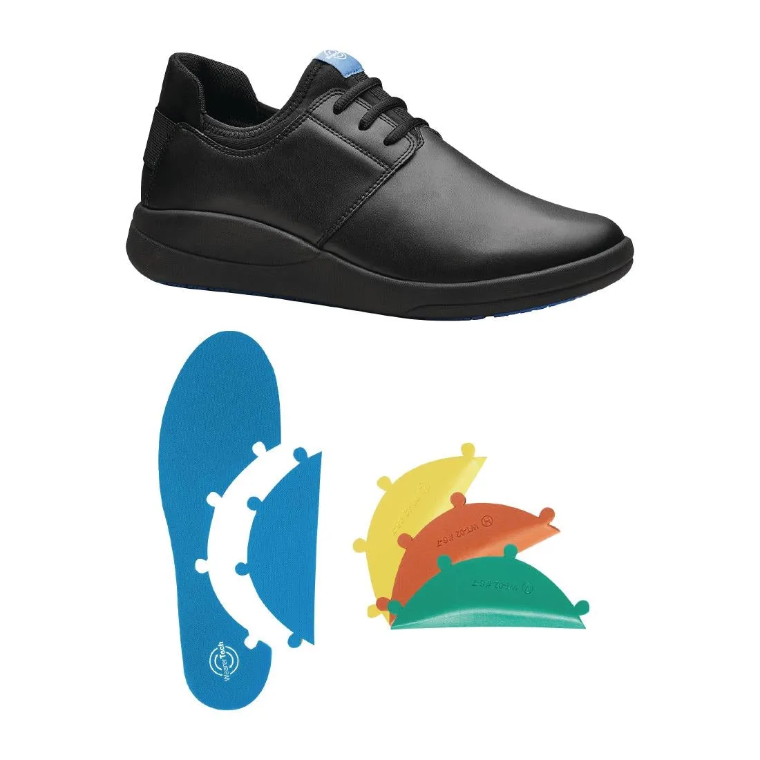 WearerTech Relieve Shoe Black/Black with Modular Insole Size 36 - BB740-36