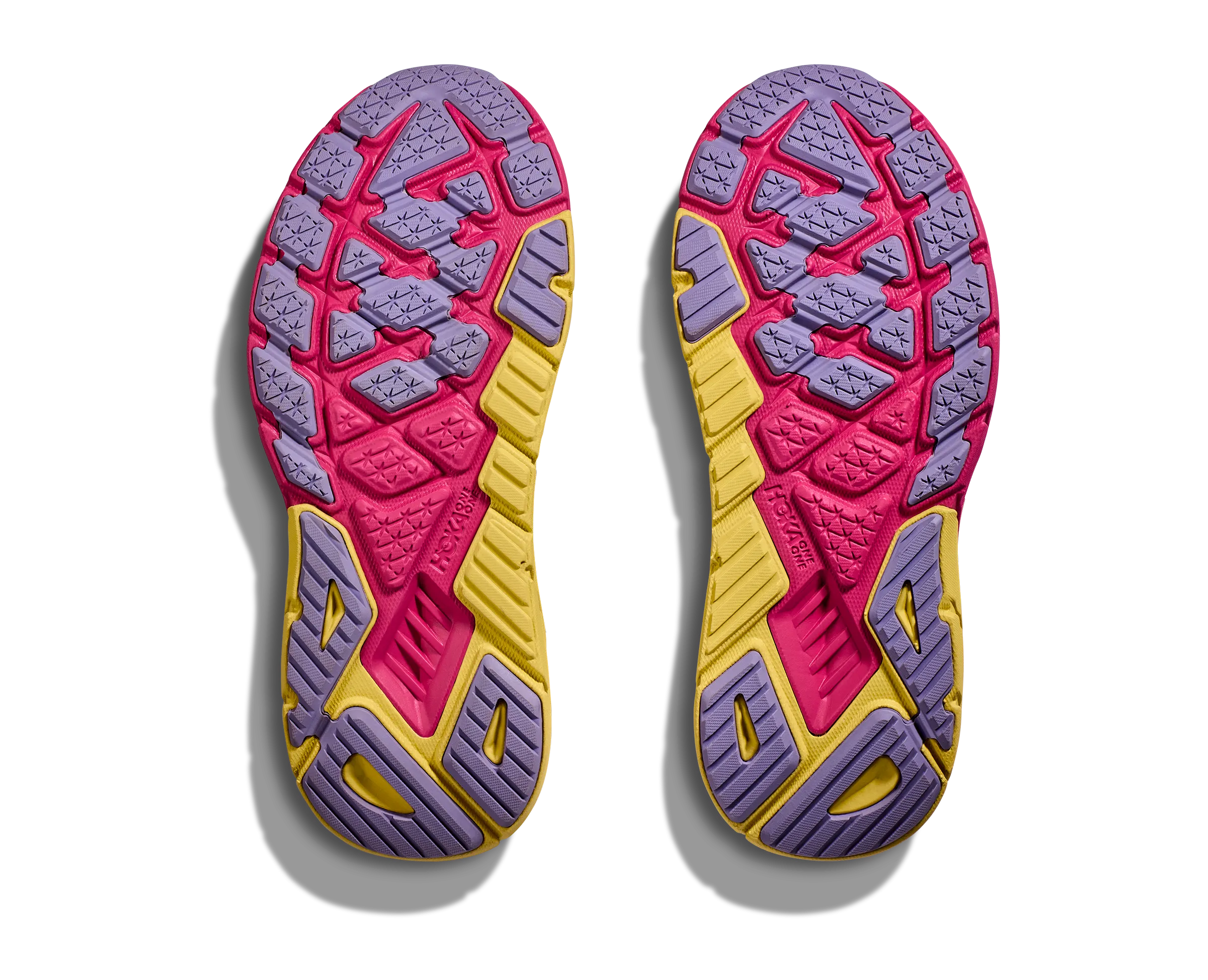 Women's Hoka Arahi 6 Color: Black/Pink Yarrow