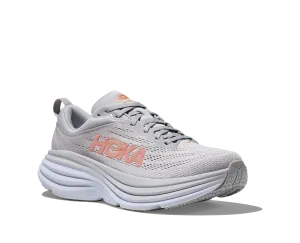 Women's Hoka Bondi 8 Color: Harbor Mist / Lunar Rock