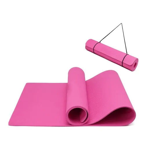 Yoga-1 Kono Non-slip TPE Yoga Mat - Plum | Eco-friendly, Odor-less & Comfortable for All Practices