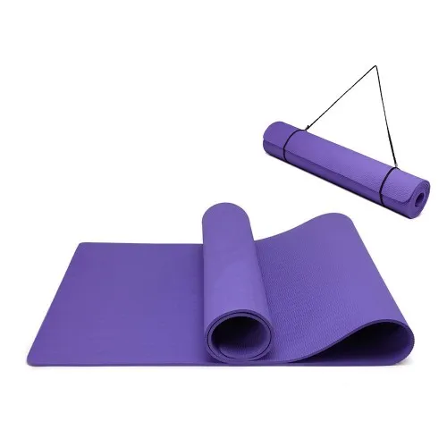 Yoga-1 Kono TPE Non-slip Classic Yoga Mat - Ultimate Comfort & Grip in Purple