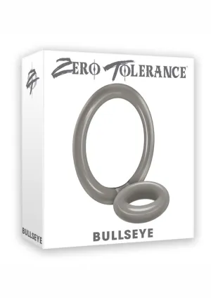 Zero Tolerance Bullseye Double Loop Cock Ring with Ball Strap